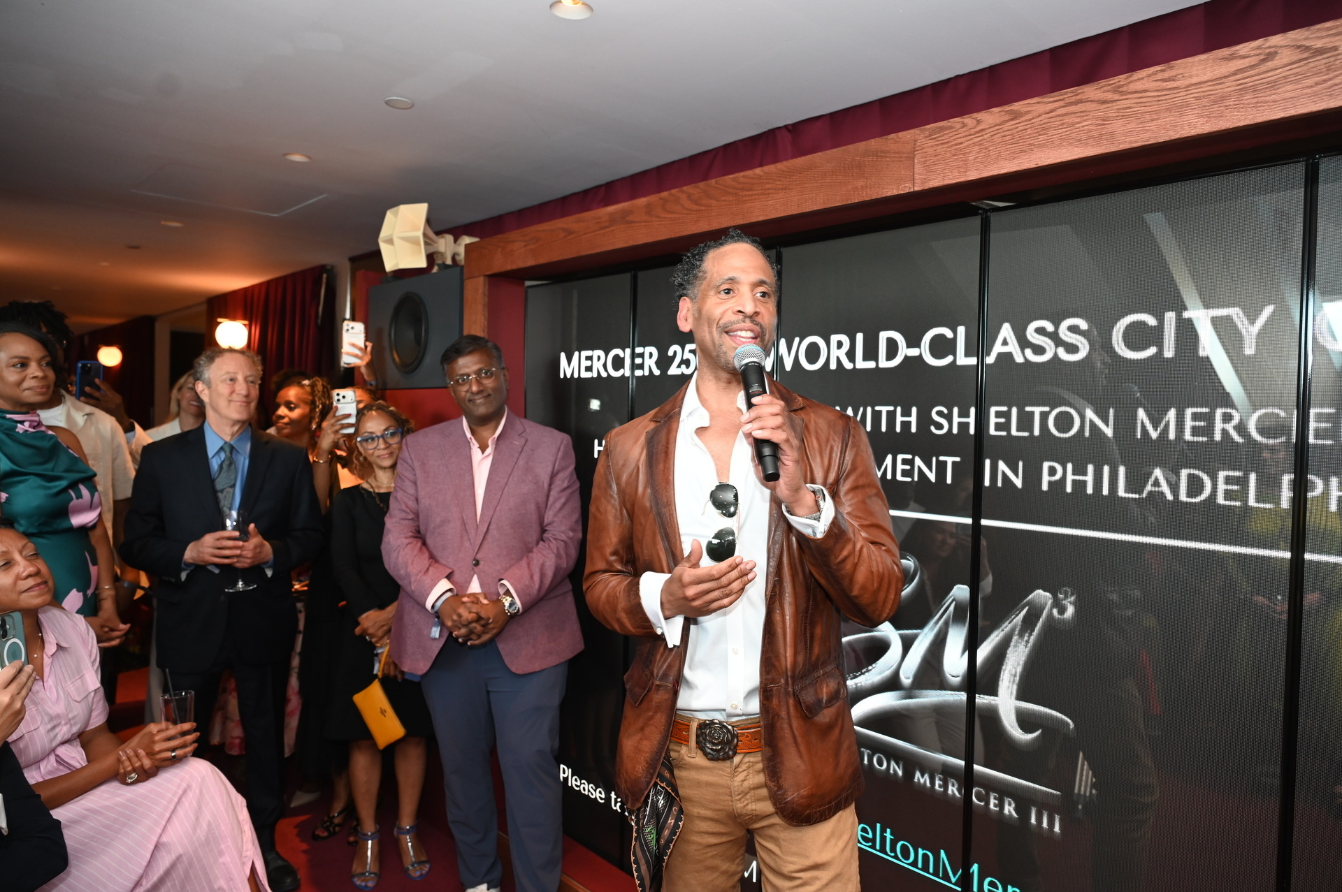 Shelton Mercer III speaks at the launch of the MERCER 250 Outcomes & Innovation Fund. / Source: Shelton Mercer III (EZ Newswire)