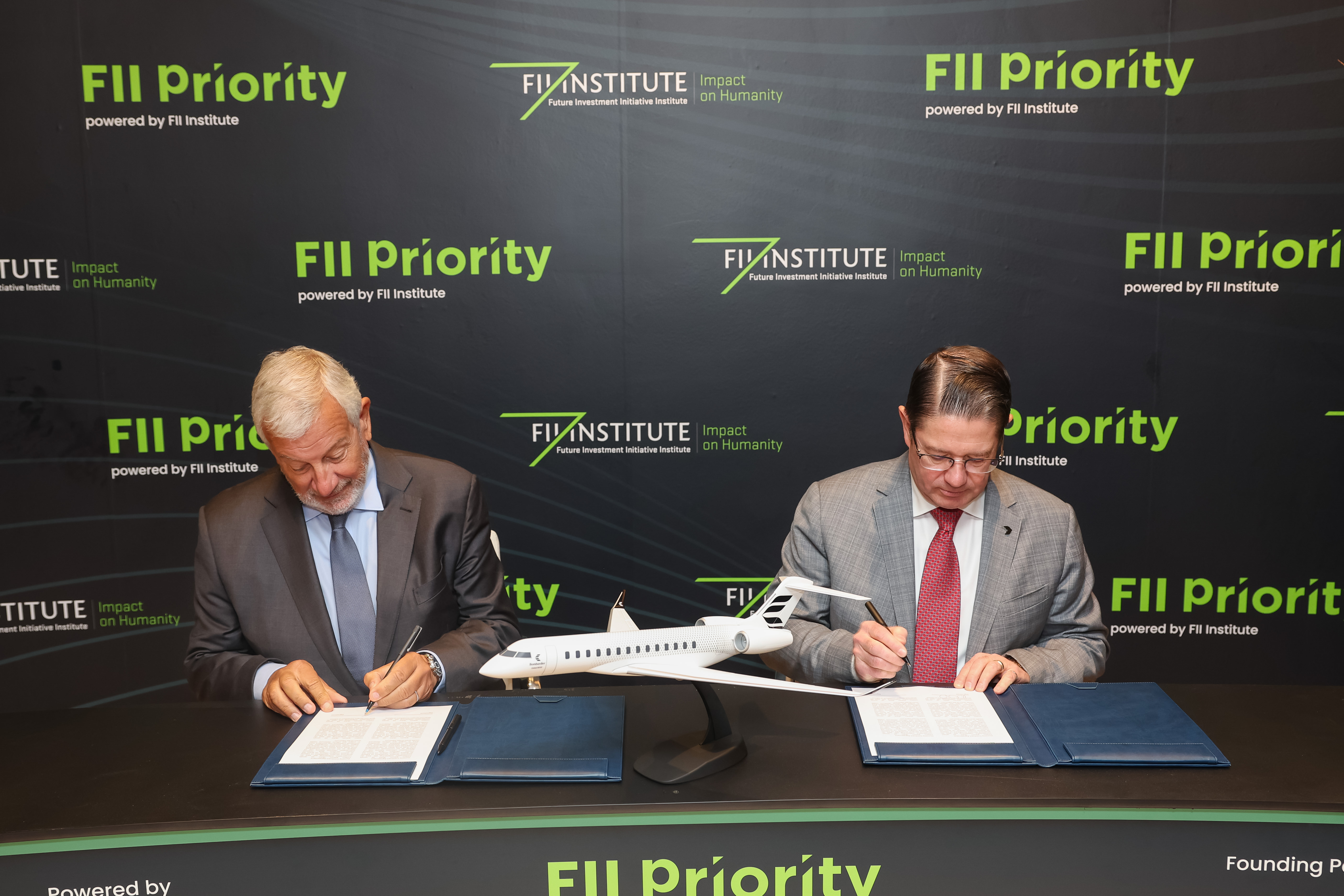 FII Institute Announces Bombardier as a Strategic Partner