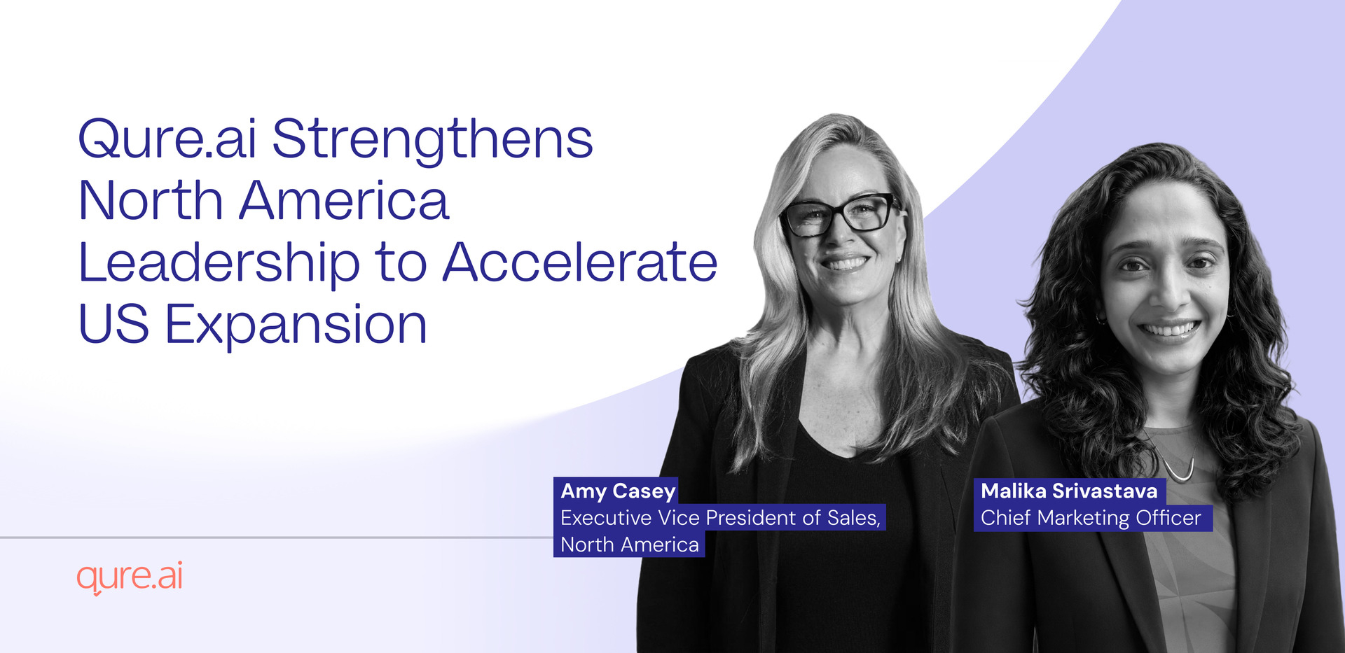 Qure.ai expands its North American commercial infrastructure with the strategic promotion of Amy Casey to Executive Vice President of Sales for North America and the appointment of Malika Shrivastava as Chief Marketing Officer. / Source: Qure.ai (EZ Newswire)
