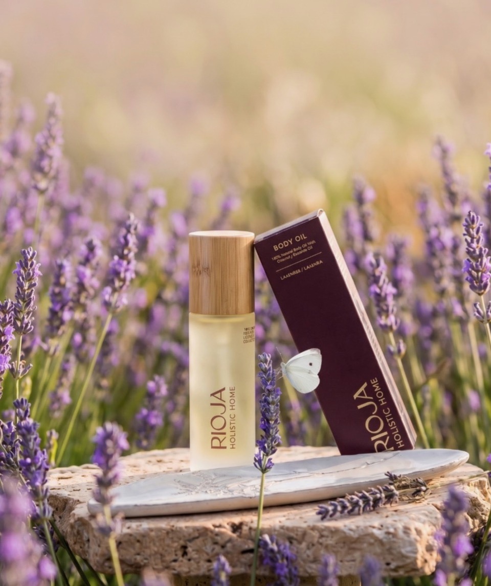 Rioja Holistic Home Blanco tray and essential oil collection. / Source: Rioja Holistic Home (EZ Newswire)