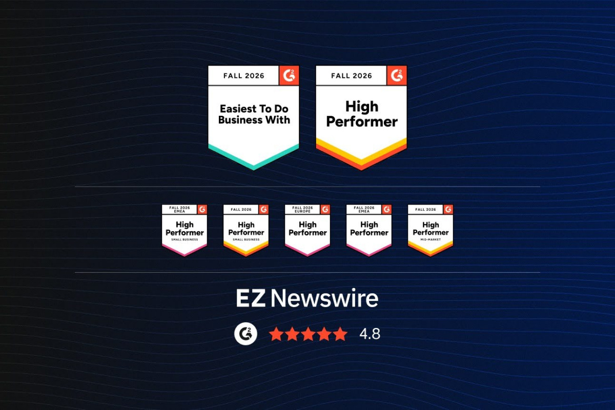 EZ Newswire Earns Seven G2 Badges in Fall 2026 Reports, Ranks Among Top Press Release Distribution Platforms