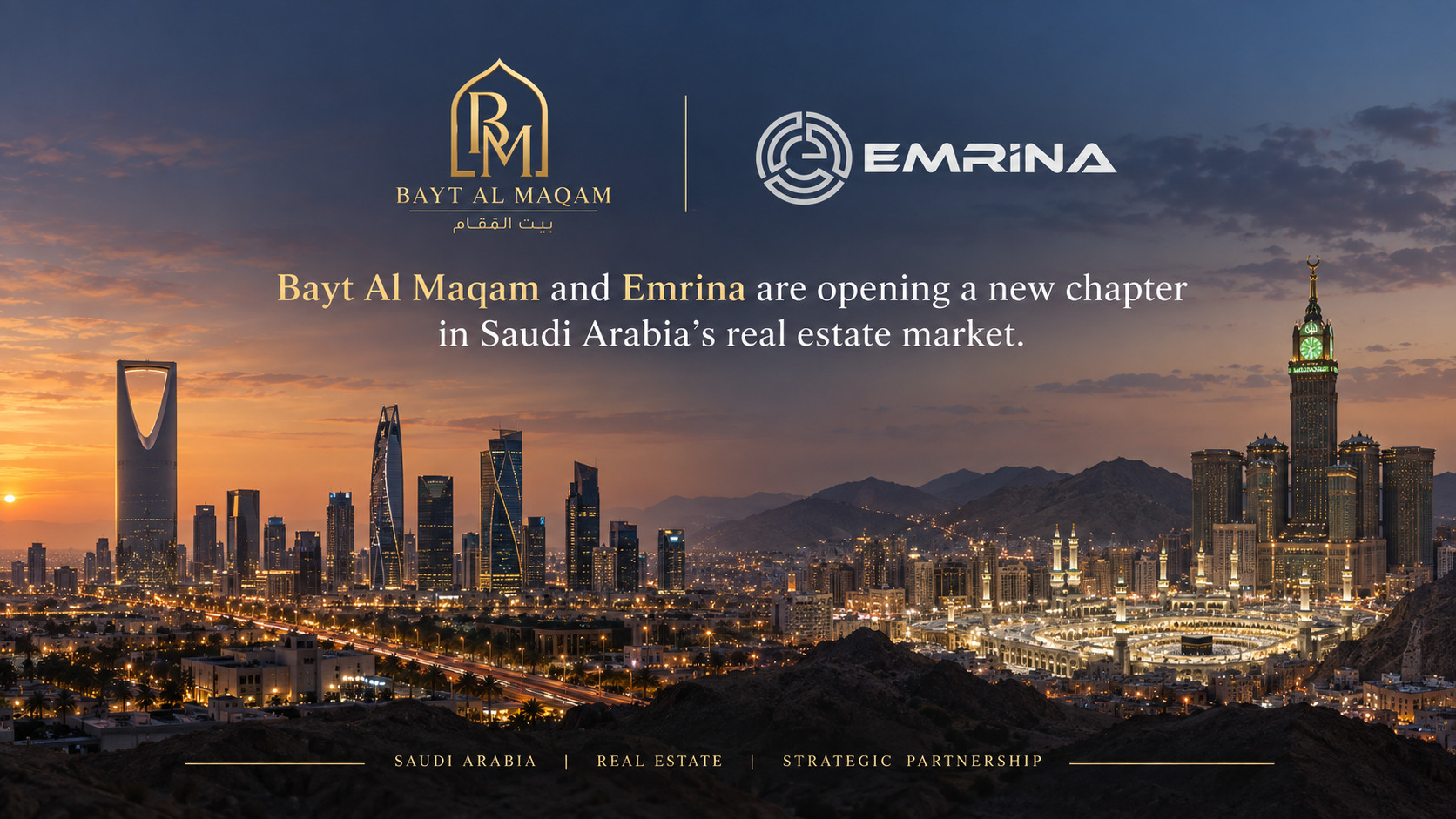 Emrina Prepares to Enter a New Era in Saudi Arabia’s Real Estate Market with Bayt Al Maqam
