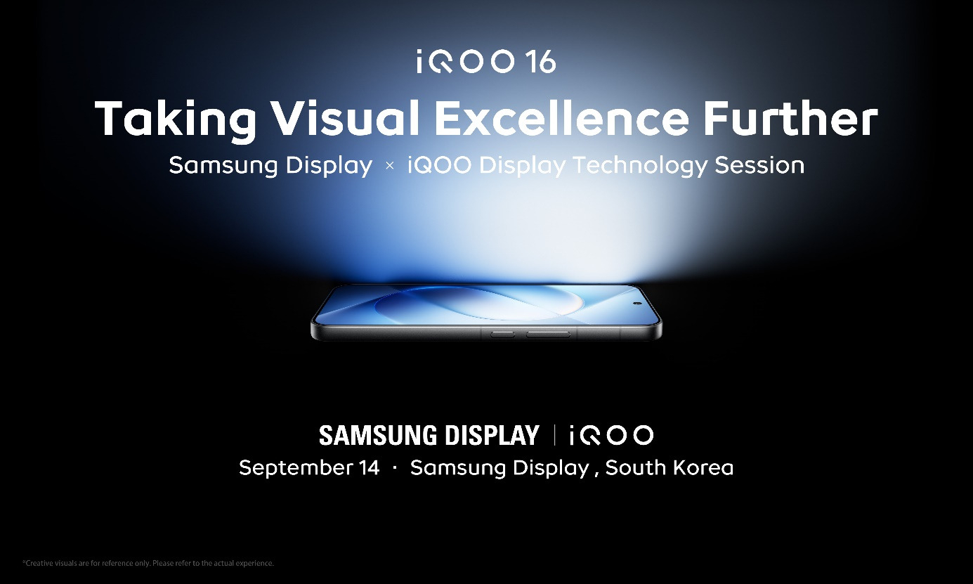 Breaking Into Global Top Three for Premium Displays, Chinese Smartphone Brand iQOO Set to Unveil Breakthrough Display Product