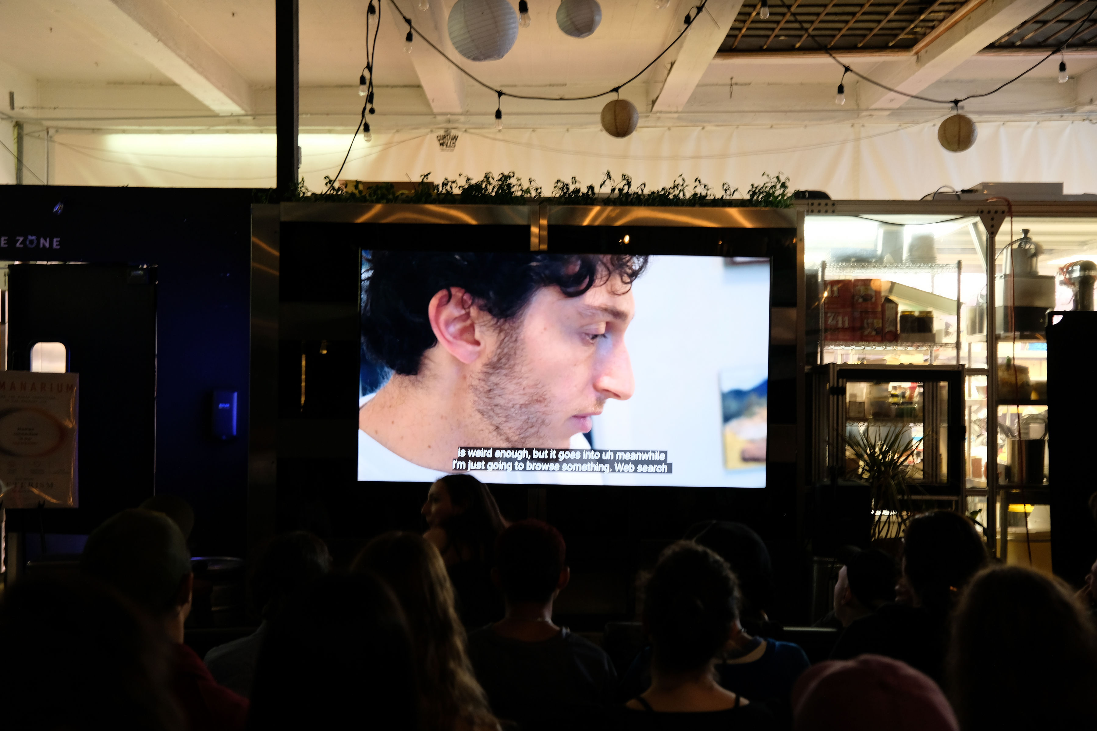 Audience members watch a screening of "AM I?" during Humanarium's inaugural gathering in Brooklyn, New York. / Source: Humanarium (EZ Newswire)