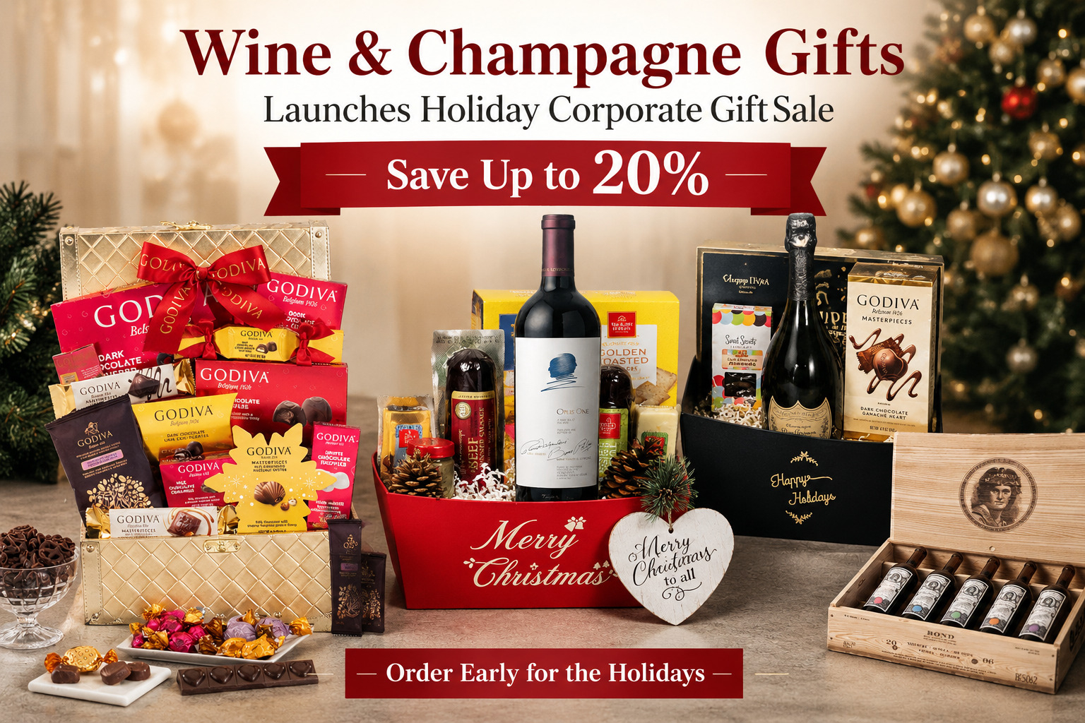 Wine & Champagne Gifts Announces 2026 Holiday Corporate Gifting Program Featuring Flexible Early-Bird Savings