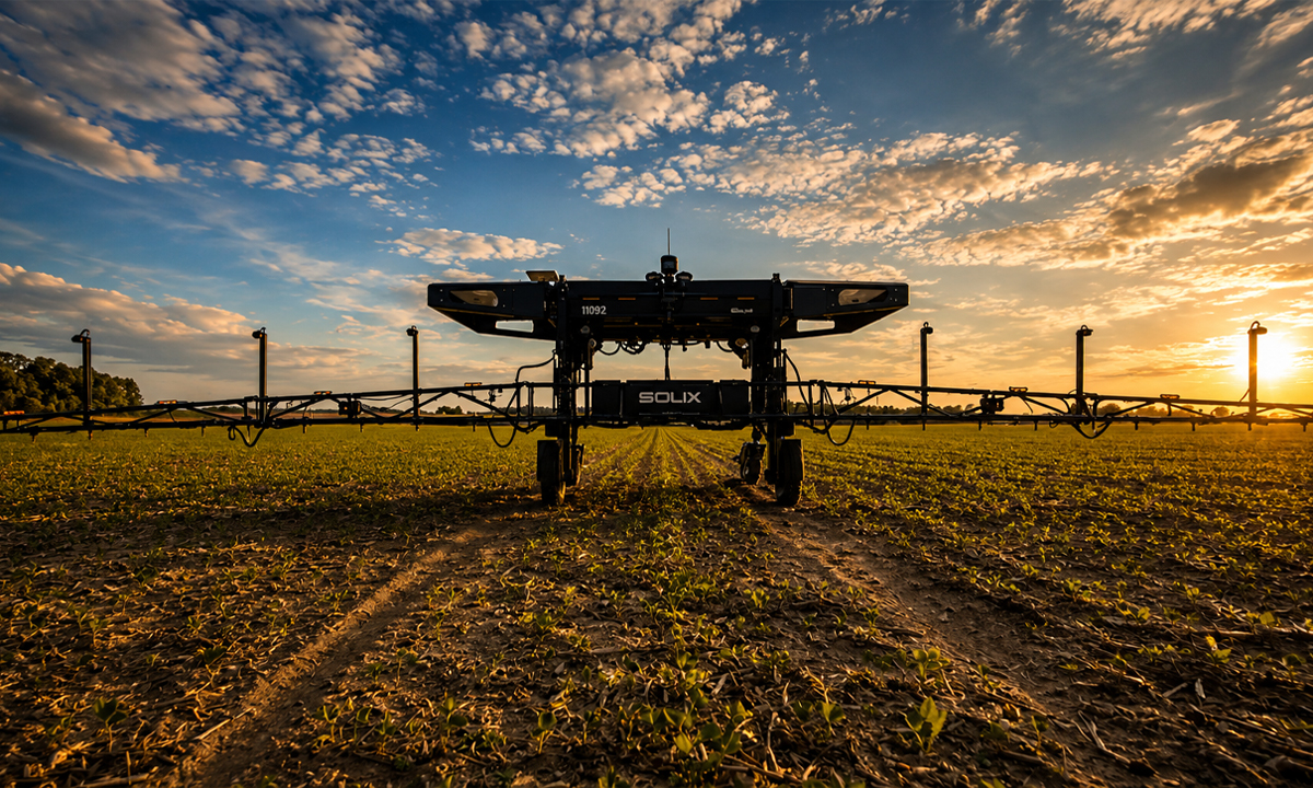 Solinftec's Solix Sprayer Robot. / Source: Solinftec (EZ Newswire)