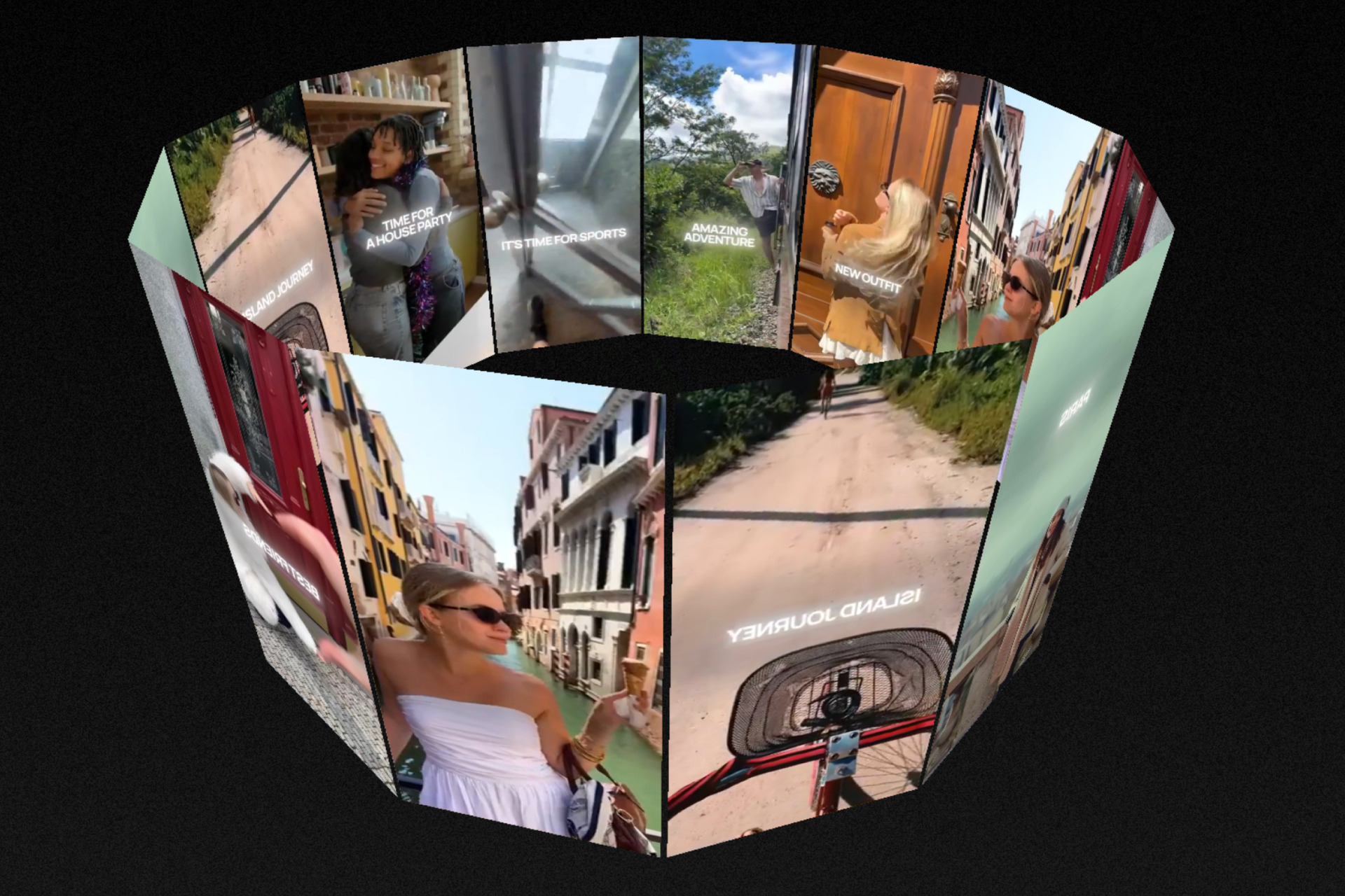 Real results gallery on the landing page. Elva-edited videos showcasing raw footage transformed into polished, social-ready clips across multiple content types. / Source: Lazarev.agency (EZ Newswire)