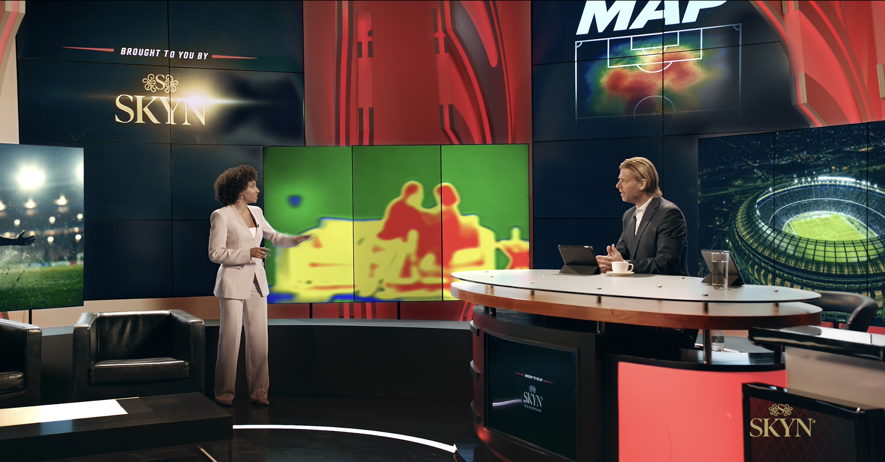 Screenshot from SKYN's "Heat Map" campaign. / Source: SKYN (EZ Newswire)