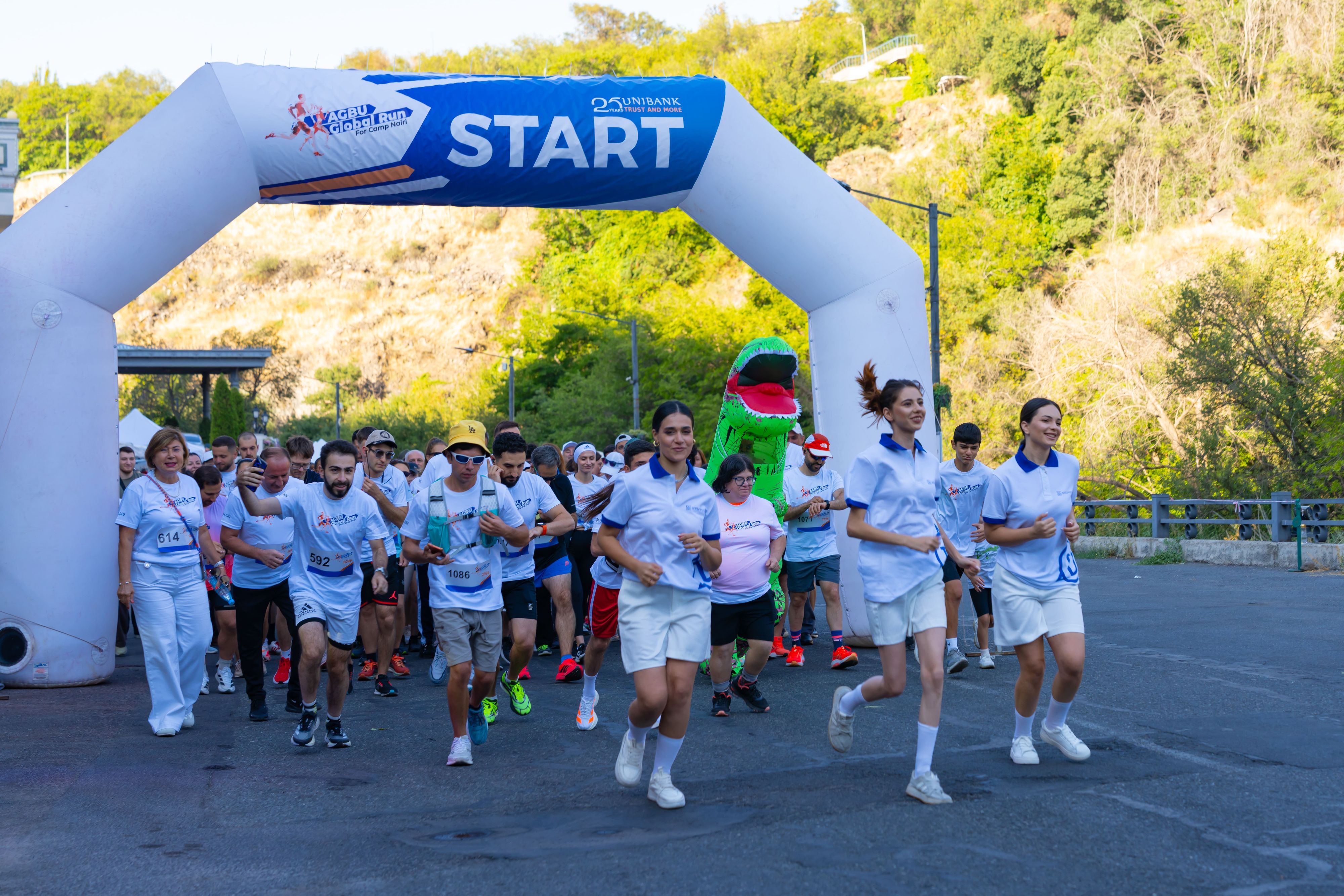 Unibank Supports AGBU Global Run as Lead Sponsor Across 22 Cities Worldwide
