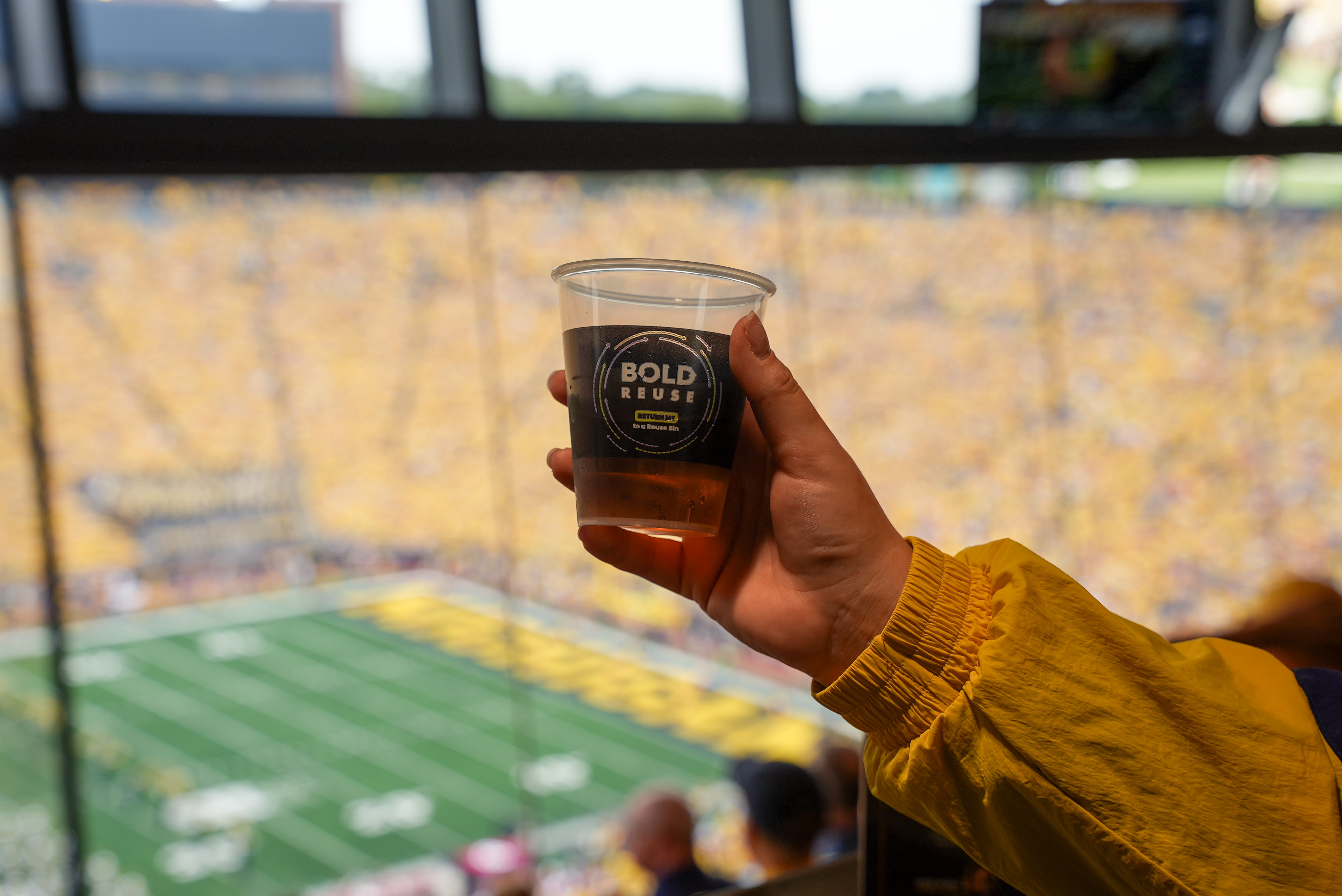 Michigan Stadium Becomes First Venue in the State to Introduce Reusable Cups, Setting a New Standard for Collegiate Sports at the Nation’s Largest Stadium