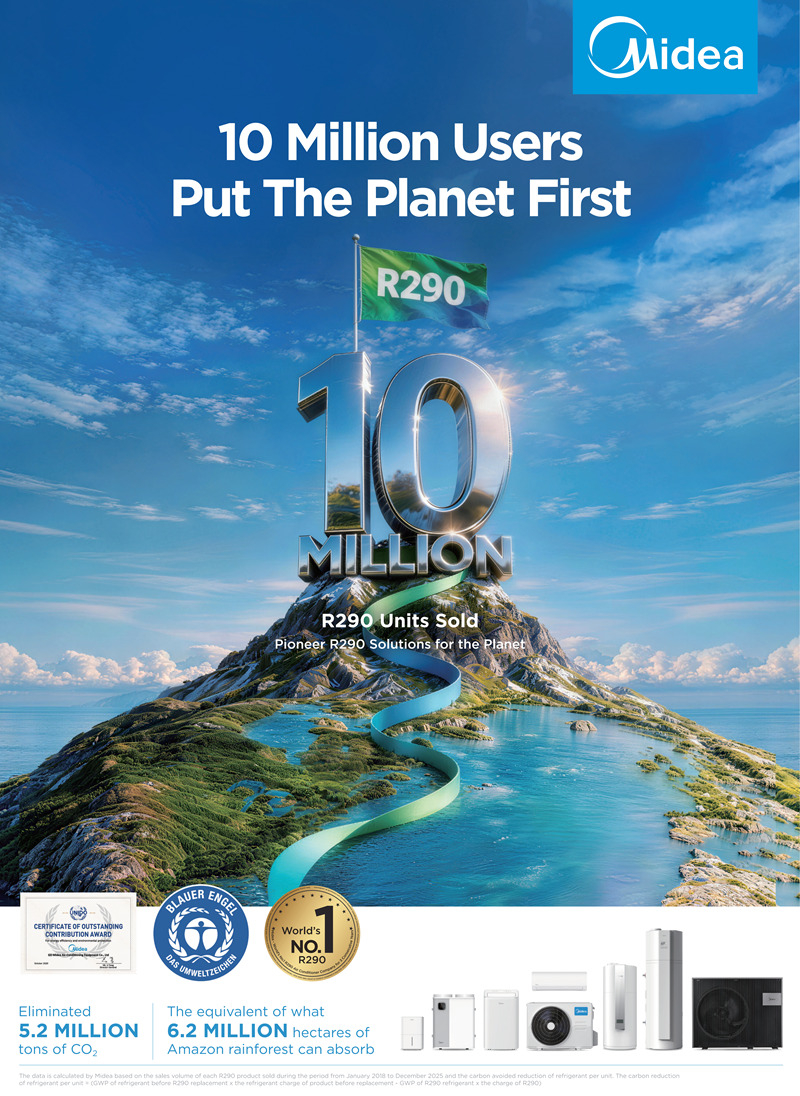 Midea Surpasses 10 Million R290 Unit Sales, Leading the Way for the Transition to Natural Refrigerants